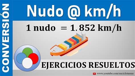 1 nudo velocidad|Convertir de Nudos a Kilómetros por hora